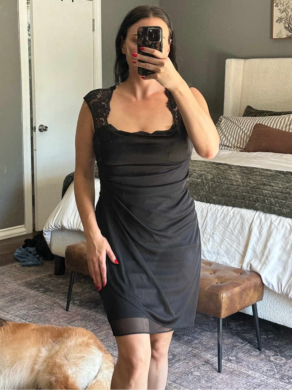 Signature Black Mini Dress